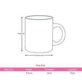 Purple Print House Gifts for Dad, Fireman Firefighter, Funny Mugs, Gift Fathers Day Grandad Dad Birthday Novelty Son Kid, White, One Size