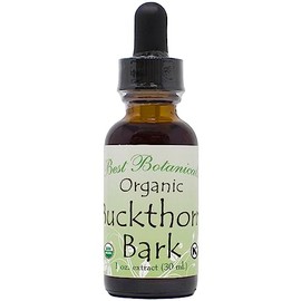Best Botanicals Organic Buckthorn Bark Extract 1 oz.