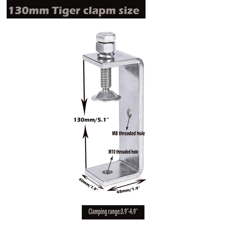 Clamp Heavy Duty Tiger Clamp Metal C Clamps Woodworking C-Clamp
