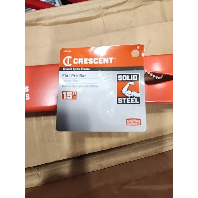 CRESCENT FB15-15 RED FLAT BAR PRY BAR 15"