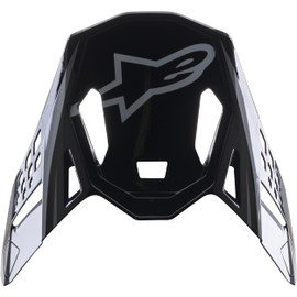 Alpinestars S-M10 Carbon Meta2 Visor Black/Grey (8981122-1195-OS)