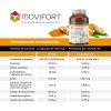 Movifort 60 Cápsulas Con Rizoma De Cúrcuma, Glucosamina Sin Sabor