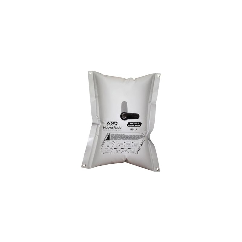 NuovaRade Flexible Water Tank/Bladder, Water Storage Bag, 29x24in - 14.5