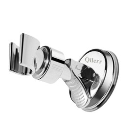 Adjustable Shower Holder Suction Cup with Strong Suction for Universal Shower Head, Chrome