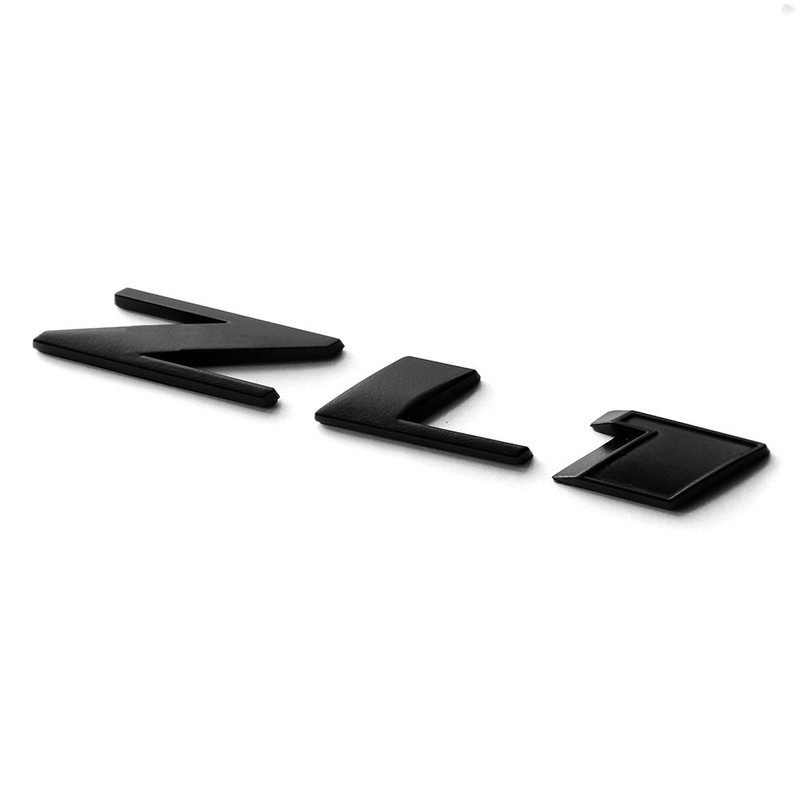 Yoaoo 1x OEM Black Zl1 Emblem Badge Letter Rear Side