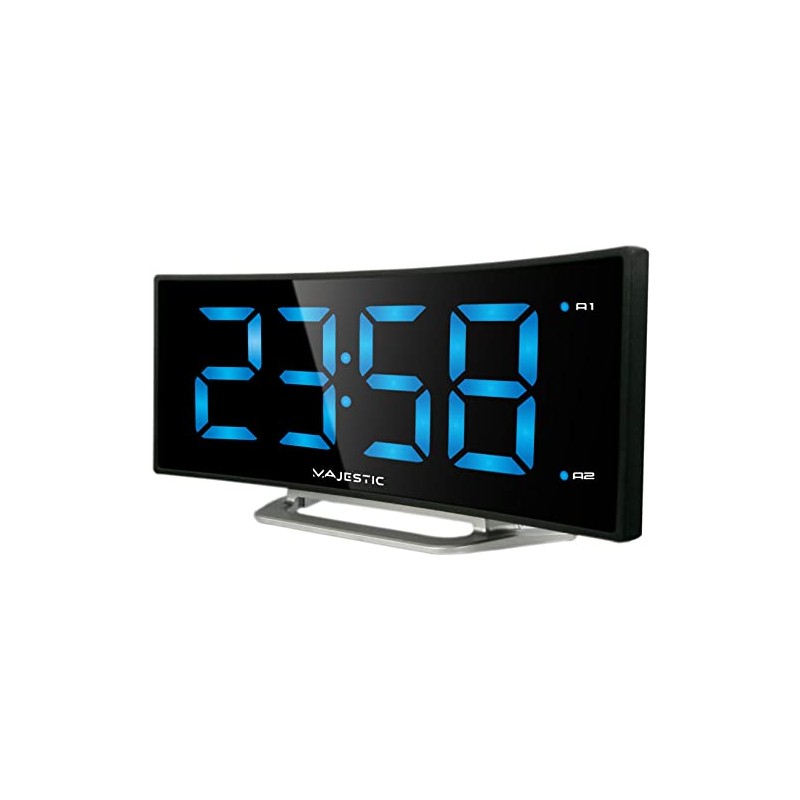 Majestic SVE 234 Alarm Clock with Large LED Display 1.85