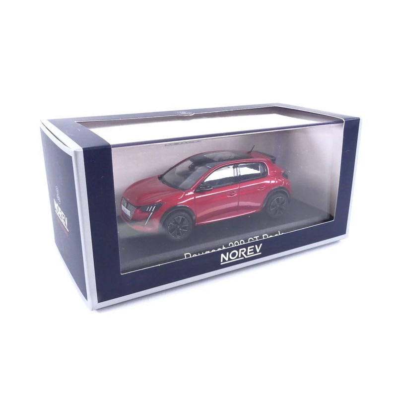 Noreb 1/43 Peugeot 208 GT Pack 2022 Elixir Red Finished
