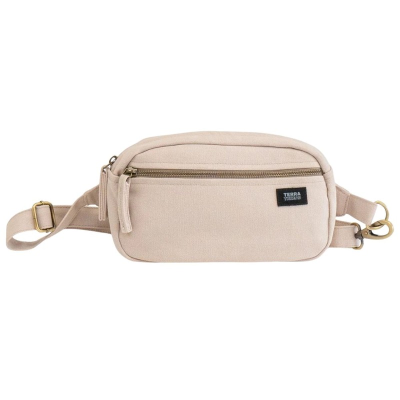 Terra Thread Organic Cotton Cadera Bumbag, Black