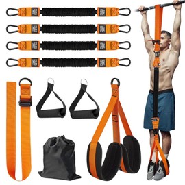 Pull Up Assist Belt, Indoor Fitness Belt, Horizontal Bar Assist Belt, Tension Strap for Fitness or Home Use, Pull-Up Aid