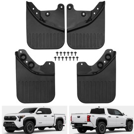 GONMOT Mud Flaps for Toyota Tacoma 2024 2025 Mud Flaps Splash Guards Fenders with Tacoma 2024 Set of 4 Mudguards Mudflaps