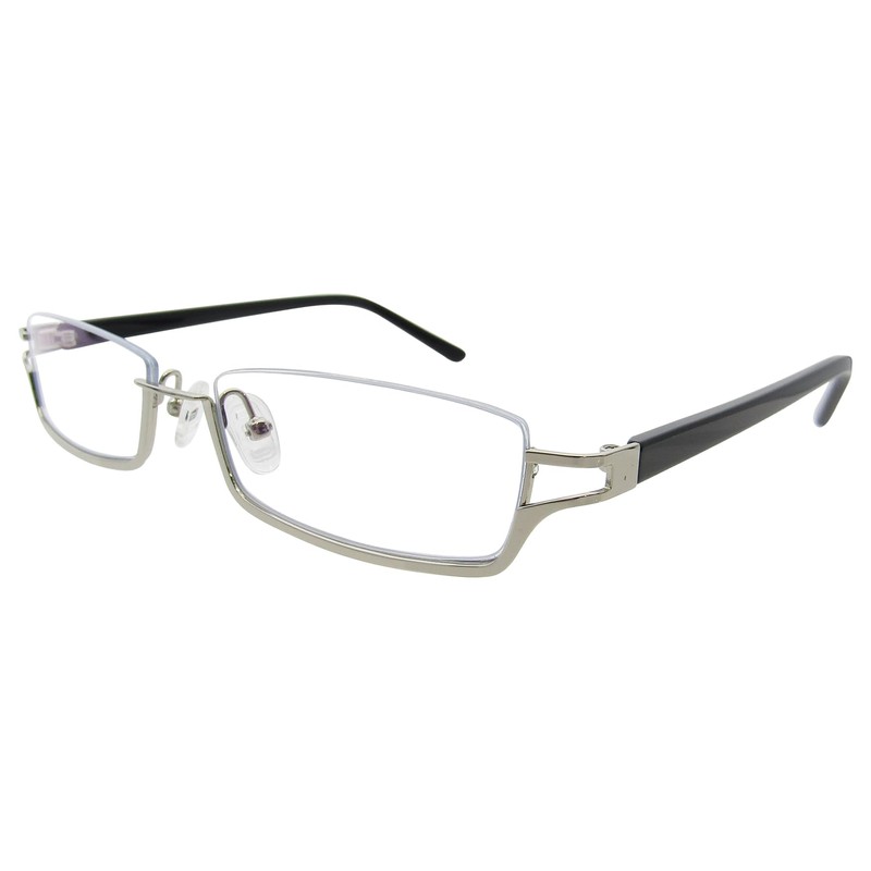 KKD 6697 Square Date Glasses, Underrim Glasses, Reverse Nyrol, Unisex,