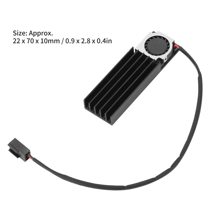 SSD Radiator with Fan Scientific Efficient Cooling Air Duct Heat