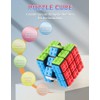 Findbetter Building Blocks Cube Building Blocks Removable Surface Color Blocks