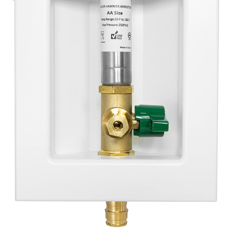 EFIELD Pex Ice Maker Outlet Box, 1/2-Inch Pex F1960 Expansion