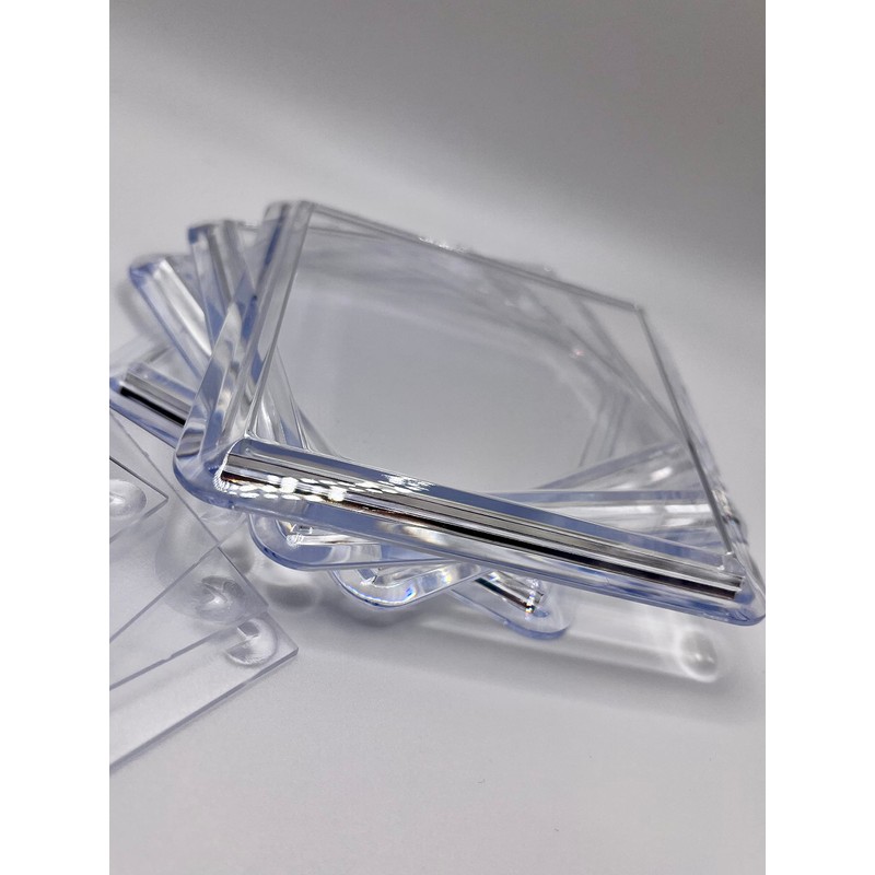 Blank coasters 10pk | square 8cm | perfect for cross