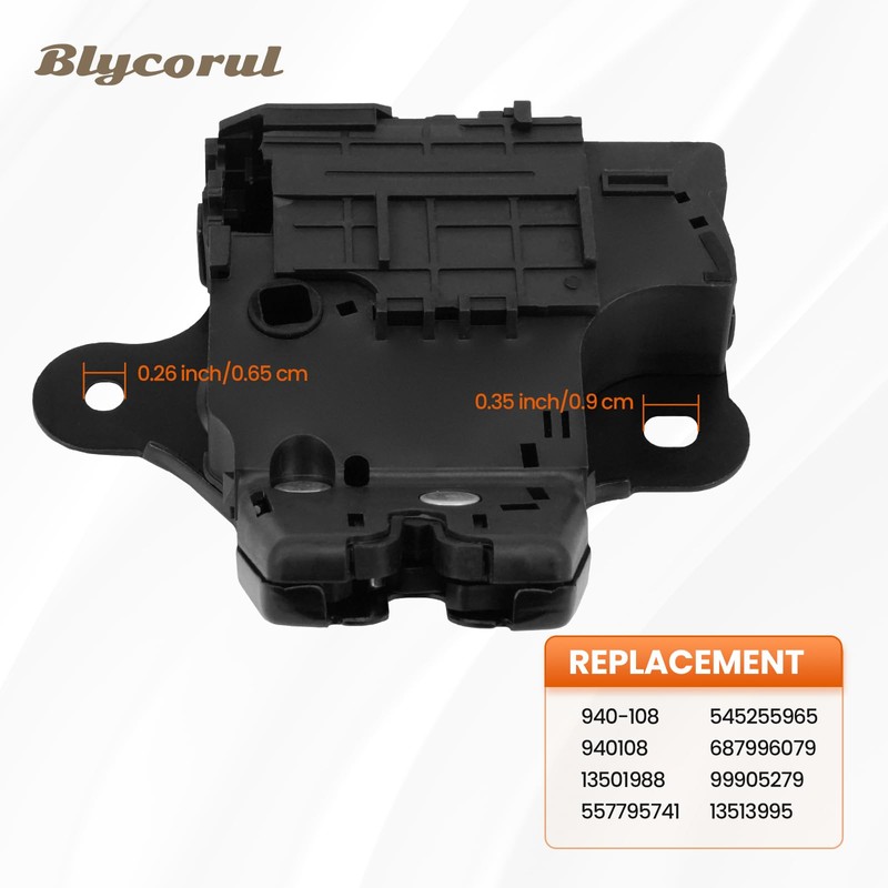 Rear Trunk Latch Actuator for Chevy Malibu Cruze Impala Camaro