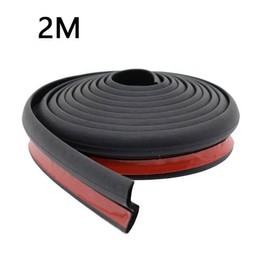 Car Door Rubber Painting Strip Windshield Z Shape Trim Noise Insulation Type Window Stripping, 2 Meters, 1 Piece / 자동차 문짝 고무 도장 스트립 앞 유리 Z 모양 트림 소음 차단 타입 창문 스트리핑, 2 Meters, 1개