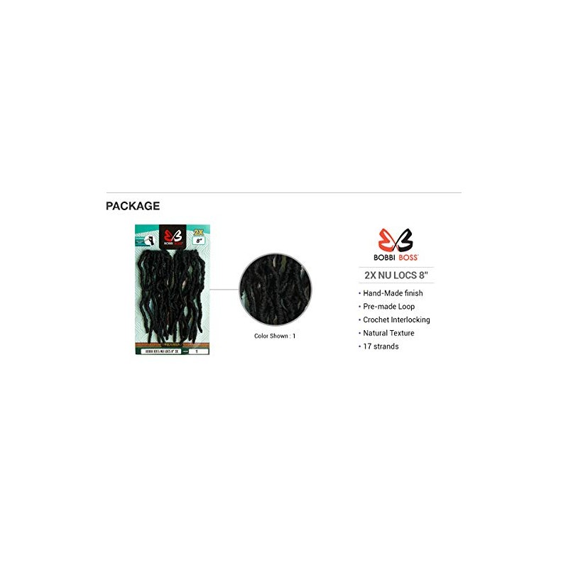 Bobbi Boss Crochet Braids African Roots Braid Collection 2X Nu