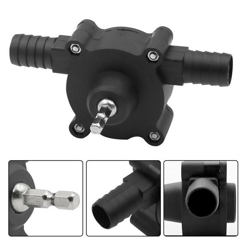 SJAPCK Electric Hand Drill Drive Self Priming Pump Water Oil