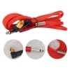 1.8m Soft Silicone Tattoo Right Angle RCA Connector Clip Cords