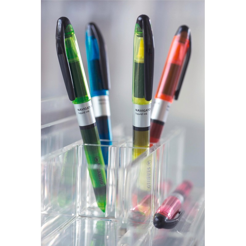 Highlighter - STABILO NAVIGATOR - Box of 10 - Yellow