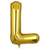 40 Inch Big Gold Letter Foil Mylar Helium Balloons Birthday