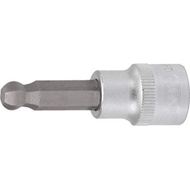 KS Tools 917.2447 1/4 Inch Hex Bit Socket with Ball Head 7 mm