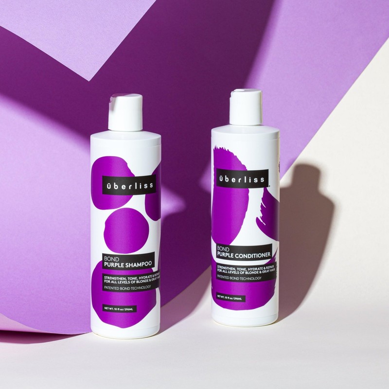 UBERLISS Bond Purple Conditioner for Blonde 10oz - Platinum Blonde