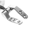 PENIKOKO Zinc Alloy Toilet Seat Hinges Set with Screws Soft