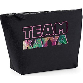Hippowarehouse Team katya printed make up cosmetic wash bag 18x19x9cm