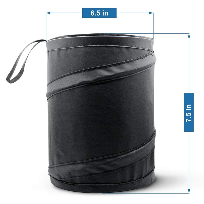 Mavoro Car Trash Can, Portable Garbage Bin, Collapsible Pop-up Water