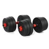 Sarini 2pcs Dumbbell Bars Universal Dumbbell Bars 35cm Strength Training