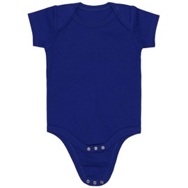 ToBeInStyle Infants Boys Girls Lap Shoulder Bodysuit - CBlue - 18M