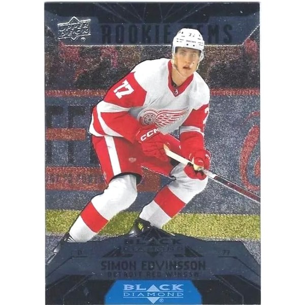 2023-24 Upper Deck Extended Black Diamond Retros Simon Edvinsson Rookie