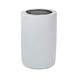 Fitted Kwik-Can Covers for 33 gal and 55 gal Drums - Bundle of 5 (White, 55 Gallon)