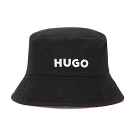 HUGO Men's Bucket Hat, Black 1