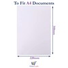 Plastic Wallets A4 Top and Side Opening File Heavy Duty