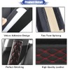 JDDRY 2PC Seat Belt Neck Protector,Car Seat Belt Covers Pads,Leather