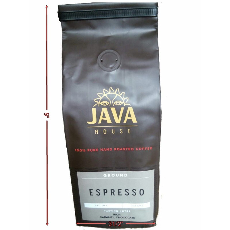 Kenya AA Espresso Ground Coffee - Perfect Dark Roast Craft