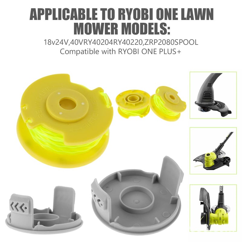 Txkrhwa 12Pcs Weed Wacker String Compatible with AC80RL3 Sturdy Trimmer