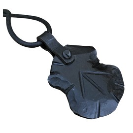 Teiwaz Rune, Forged Iron Rune, Tiwaz Rune, Tyr Tiw Rune, Viking Rune, Runic Amulet, Nordic Pendant, Talisman Necklace Fantasy Gift (Design 1)