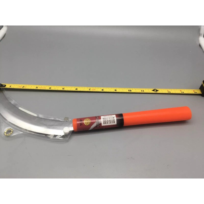 Takumashii 6” Pro Sickle Saw Tooth, Garden Weeder, Serrated Garden