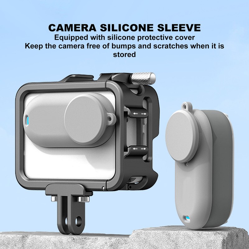 Camera Full Cage for Insta360 GO 3 Aluminum Alloy Action