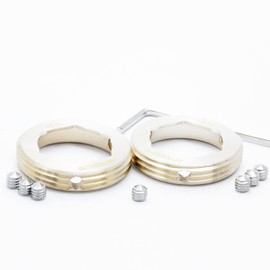 BLUMKRAFT Set of 2 Caleffi Radiator Adapters (Prototype) to M30 x 1.5 – Compatible Thermostat M30 x 1.5 Male (Tado, AVM, Homematic, Fritz)