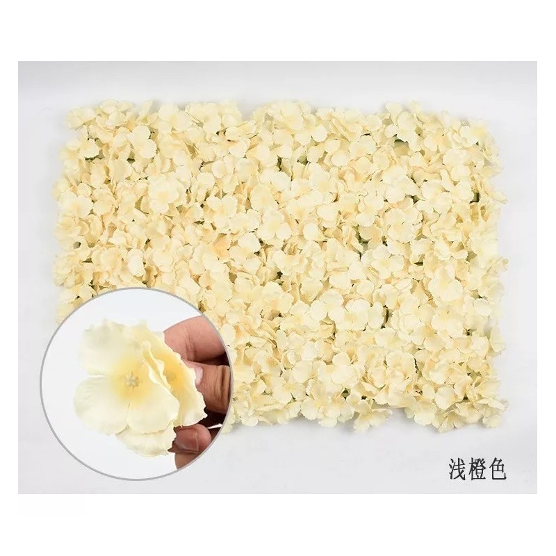 Liven_Decor 5 Muro Flores Artificiales Panel Decoración Pared 60x40 Cms