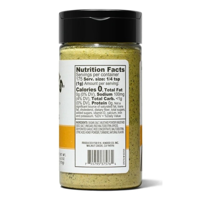 Kinder's Premium Quality Honey Mustard Seasoning, 6.2 oz