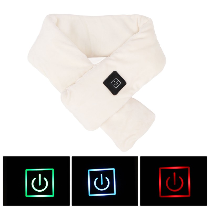 Heating Scarf 3 Temperature Settings USB Soft Electric Neck Warmer