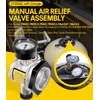 DearChan 273564Z Manual Air Relief Valve Replacement/Pressure Release Assembly with