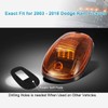 Partsam 5pcs 16LED Amber Cab Light Top Roof Running Clearance