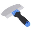 Spachtel, rund, Bogenspachtel, robust, rutschfest, mit ergonomischem Griff, für Trockenbau